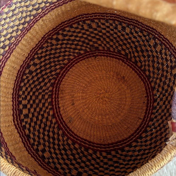 Large Vintage Market Basket - Picture 5 of 9